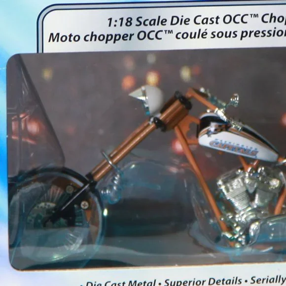 Washington Capitals 1:18 Scale Die Cast OCC Chopper Ertl Collectibles-Great Gift - Picture 4 of 5